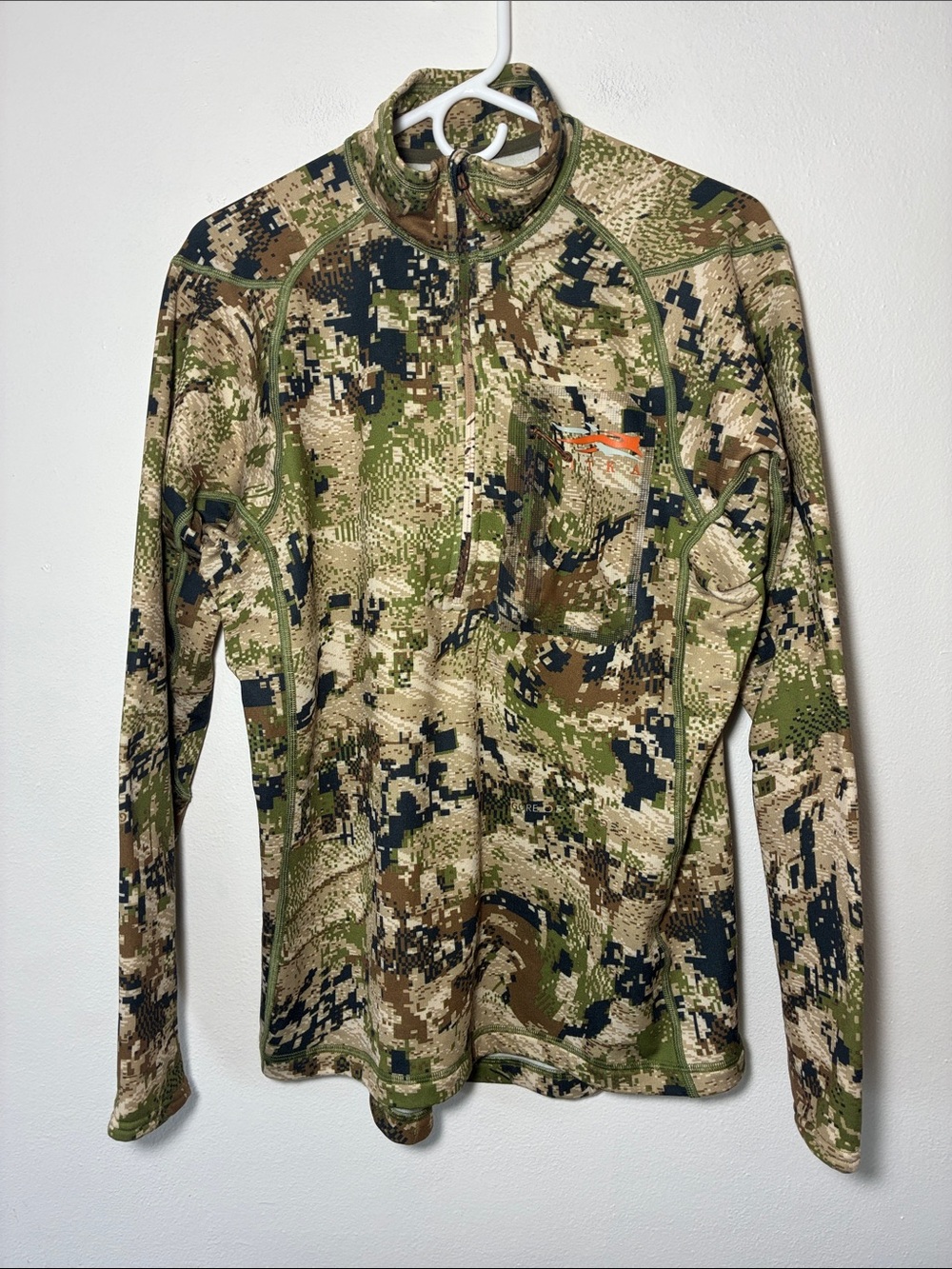 SITKA Core Mid Weight Zip T Pullover